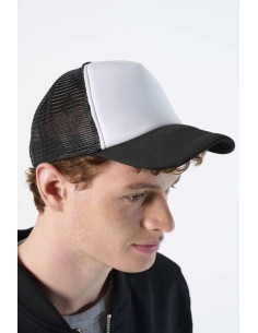 S-SO01668-SOL'S BUBBLE - FIVE PANEL MESH CAP 2